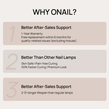 Load image into Gallery viewer, Lámpara de uñas ONAIL AI (SUNX PRO)