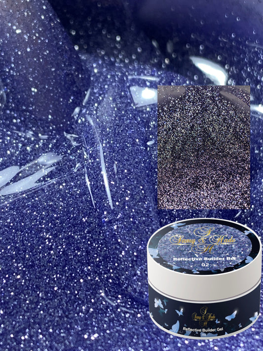 Reflective Builder Gel collection 6 colors