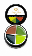 Load image into Gallery viewer, Solid nail gel 4g ( 4 colors cada embace ) lo
