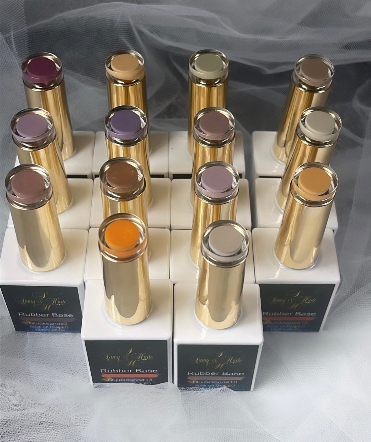 Rubber base collection Quicksand 15ml