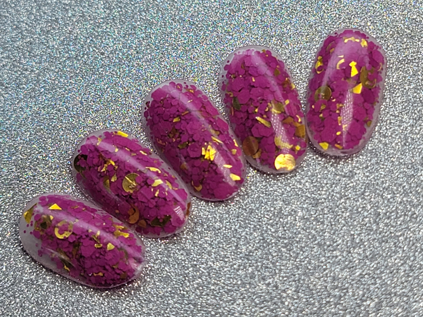 Glitter colorful pink #118 2oz