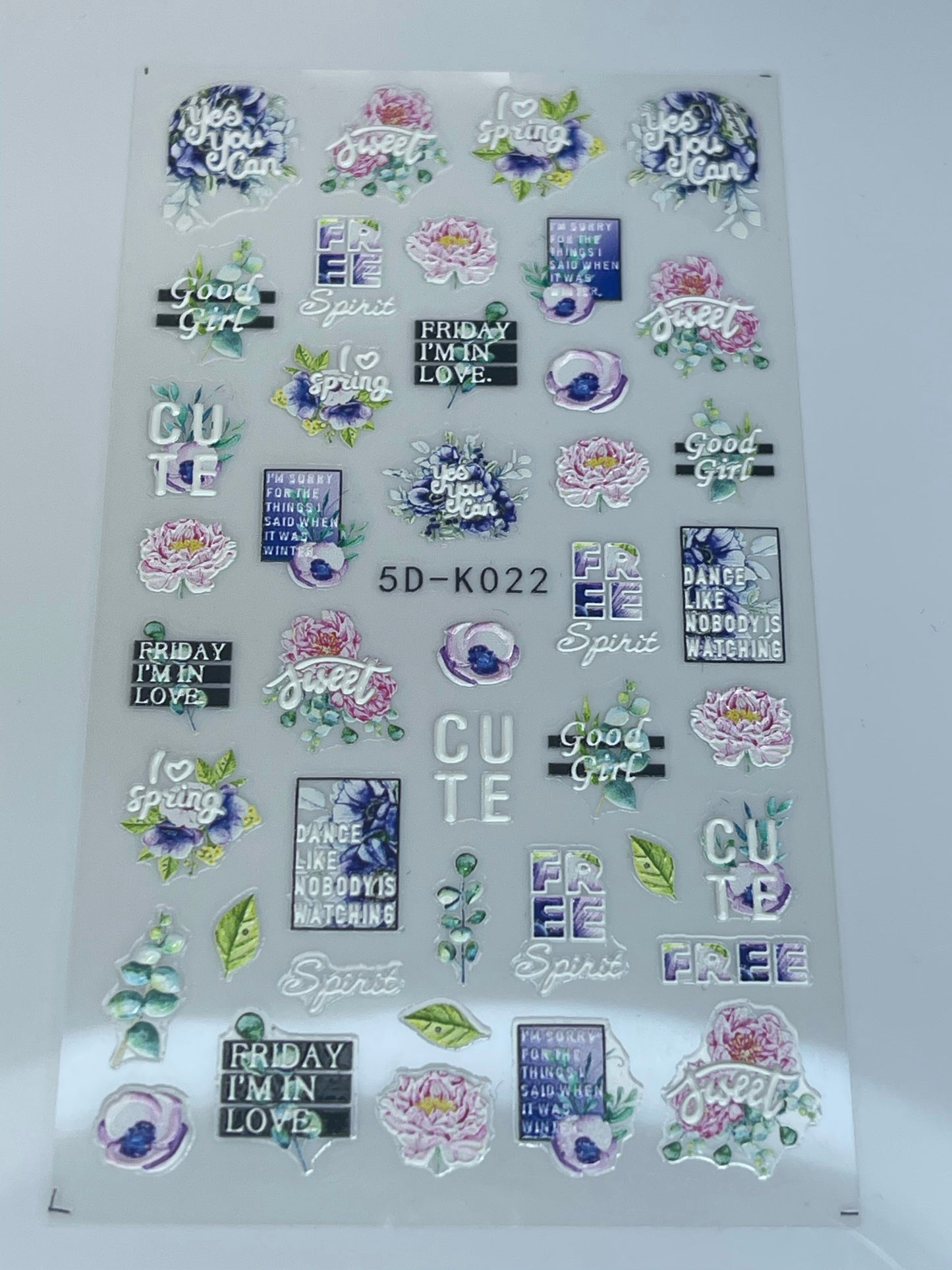 5D sticker k022