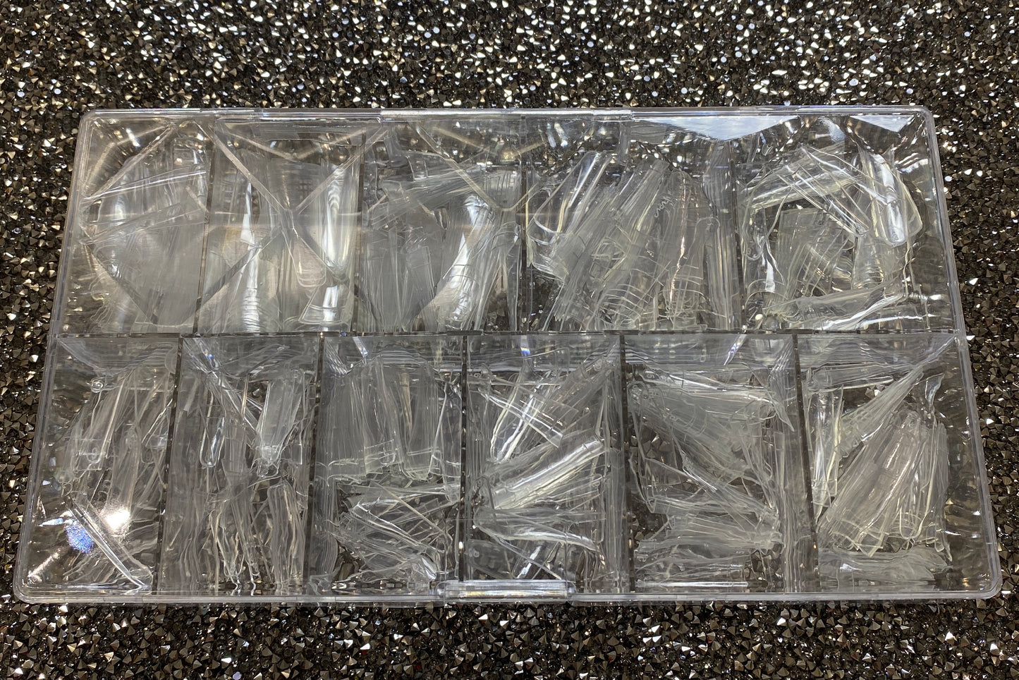 Nail tips coffin 550 pc