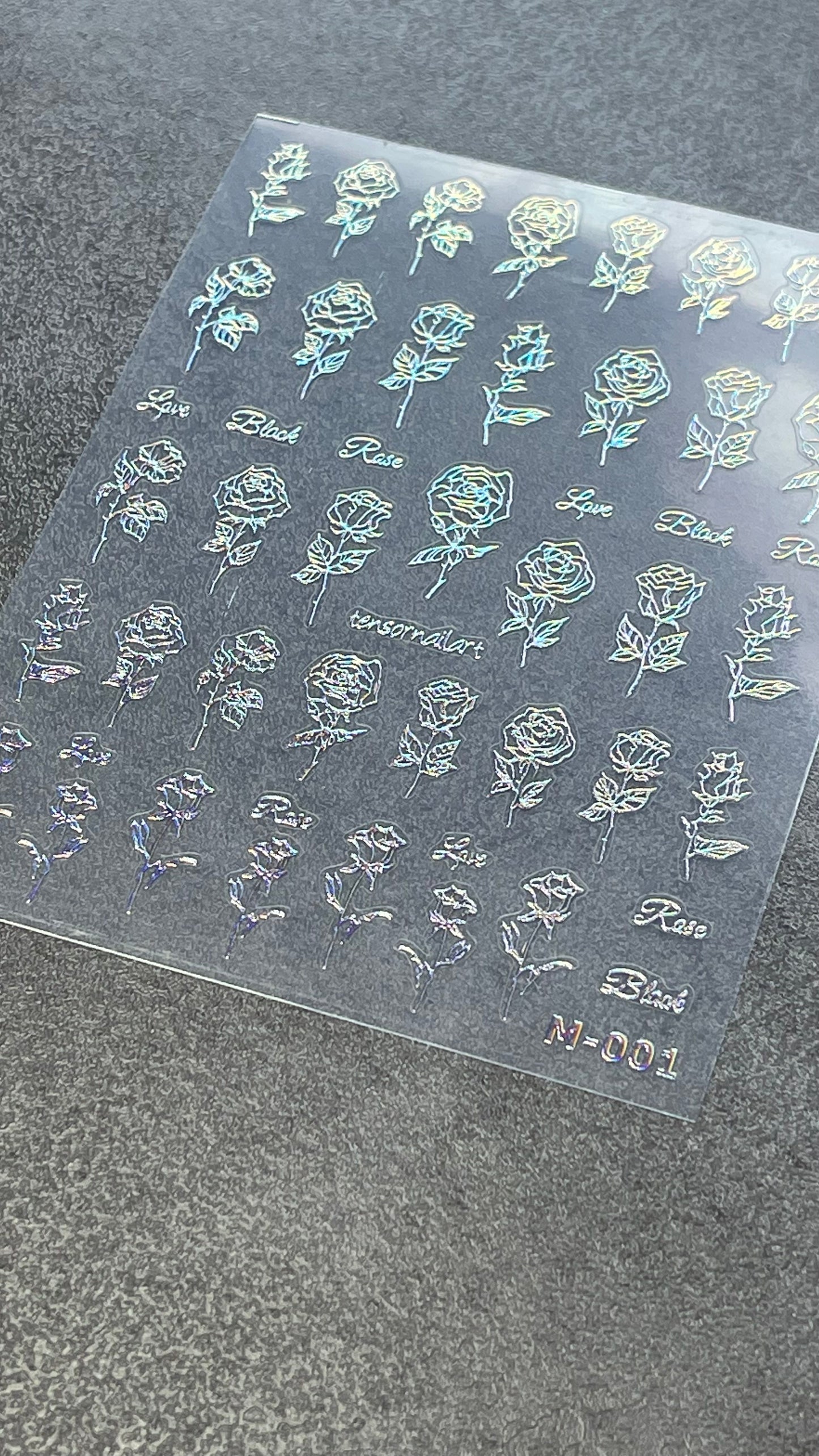 Sticker M-001 metallic