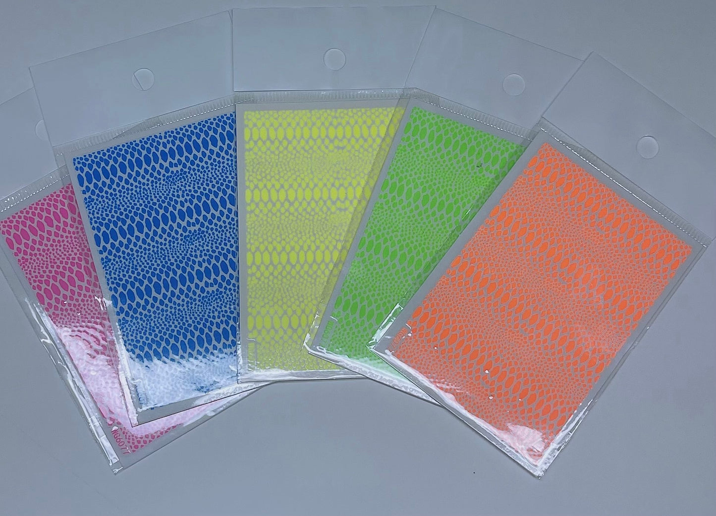 Water Stickers Neon