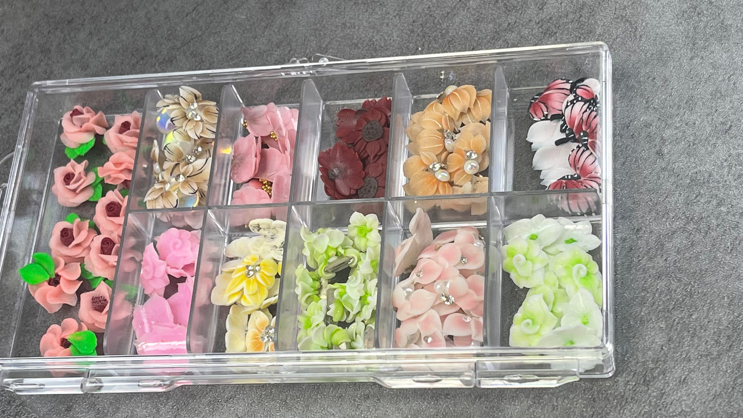 #10 Flowers 3d 110 pcs