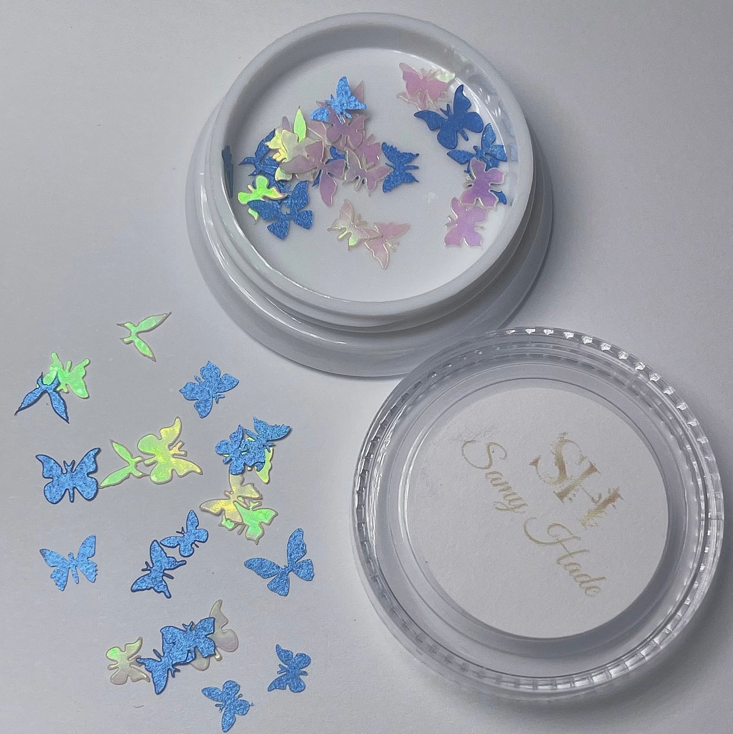 Nail-art #12 butterflies