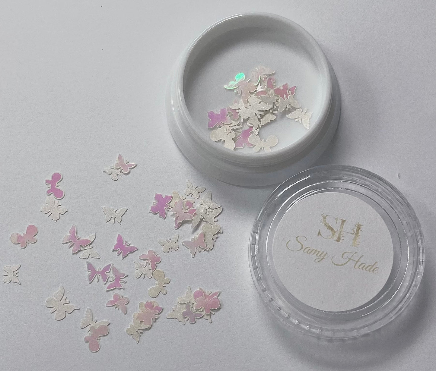 Nail-art #1 butterflies
