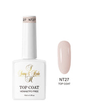 Load image into Gallery viewer, Top coat color colección 15ml  (Hema &amp; TPO FREE ) 34 colores
