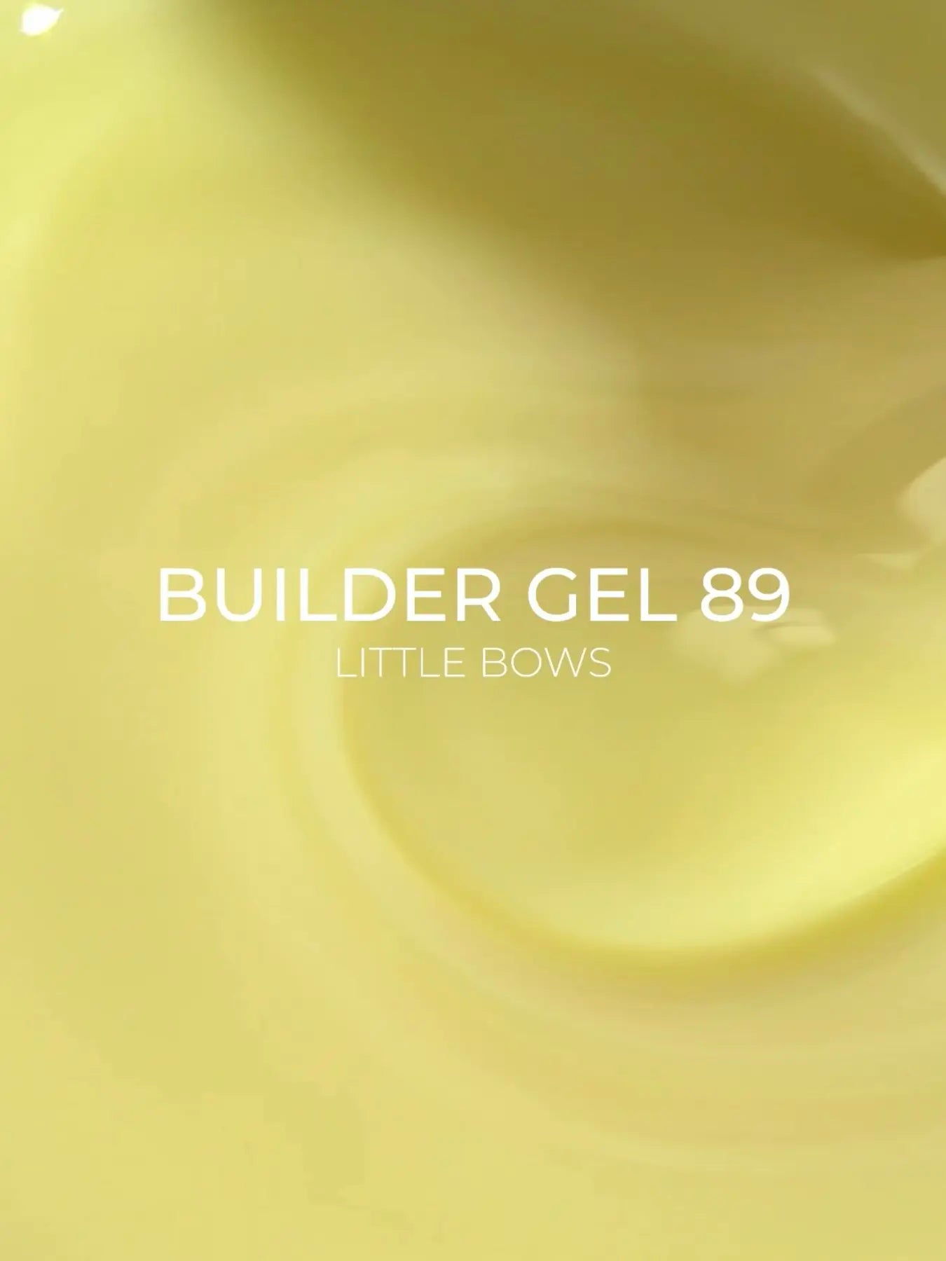 Builder gel Little bows Edlen №89