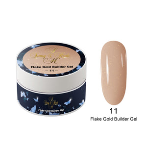 builder flakes colección gel 50g 13 colores