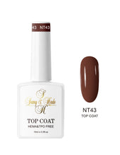 Load image into Gallery viewer, Top coat color colección 15ml  (Hema &amp; TPO FREE ) 34 colores
