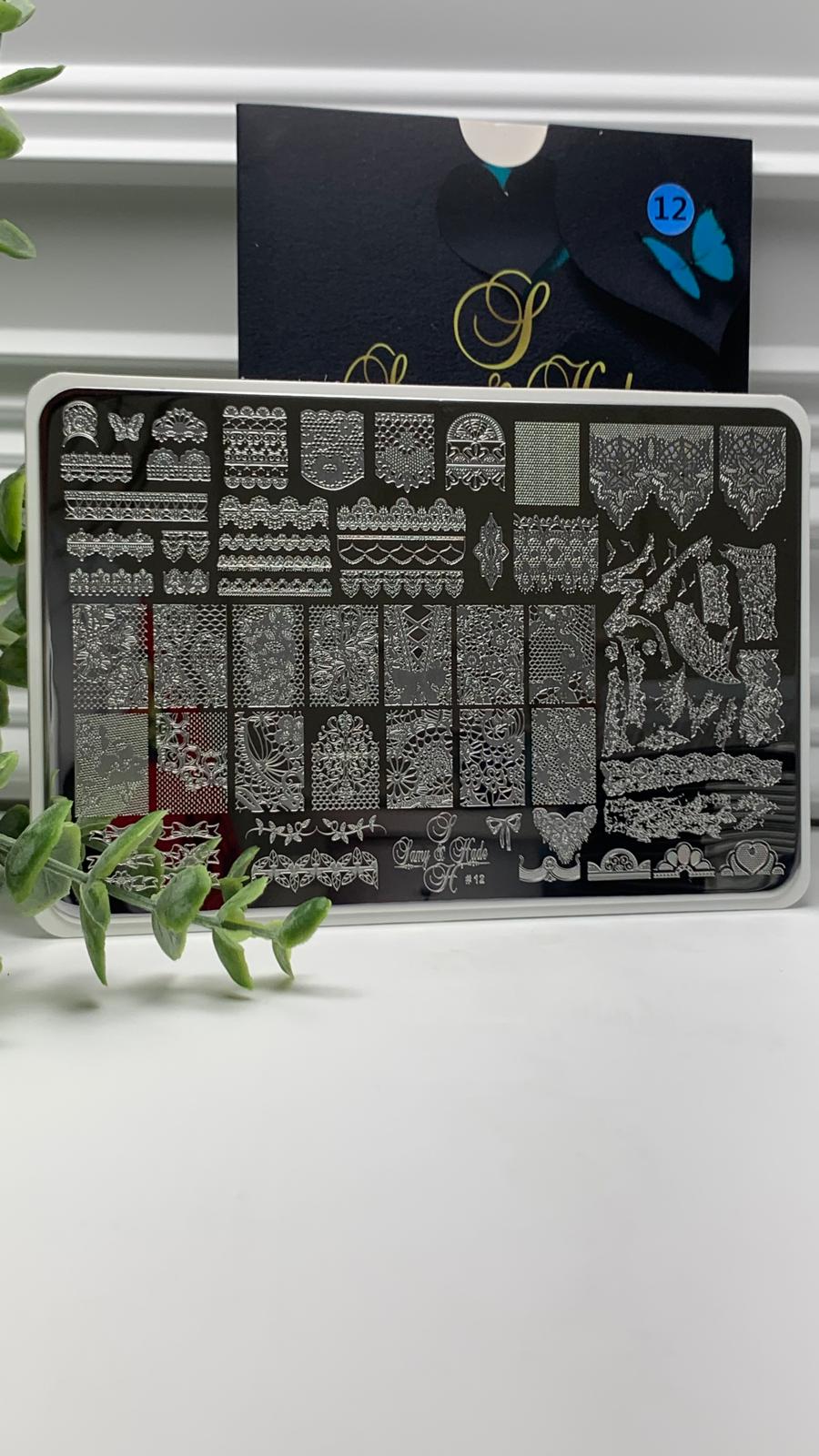 STAMPING PLATE #12