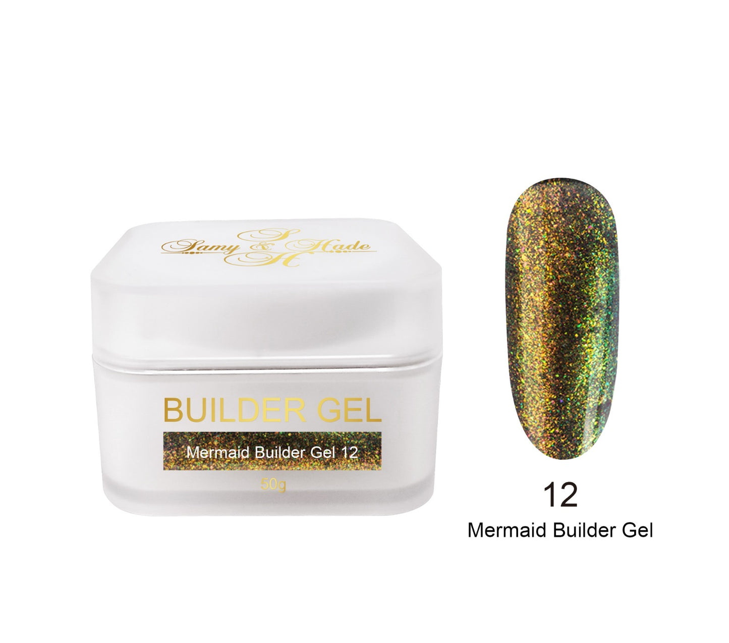 builder gel colección sirena 12 colores