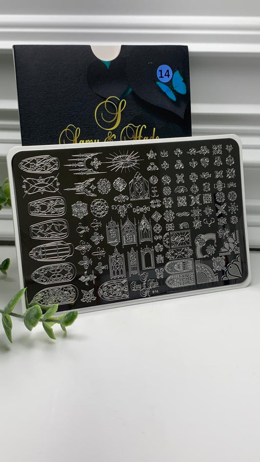 STAMPING PLATE #14