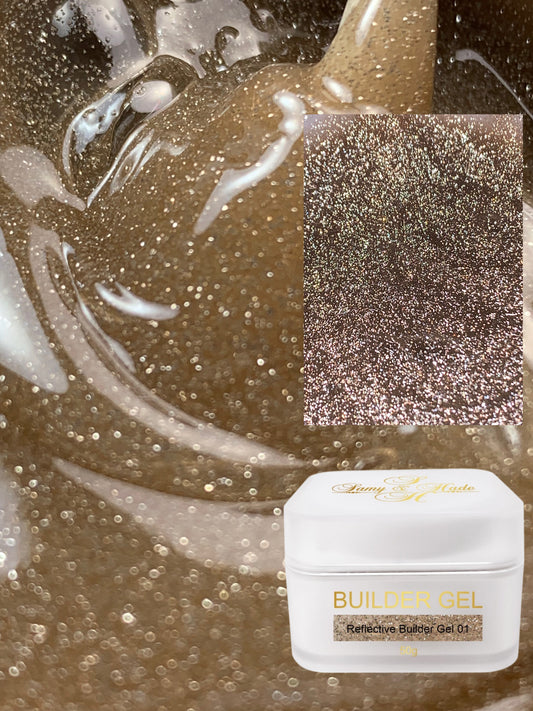 Reflective Builder Gel collection 6 colors