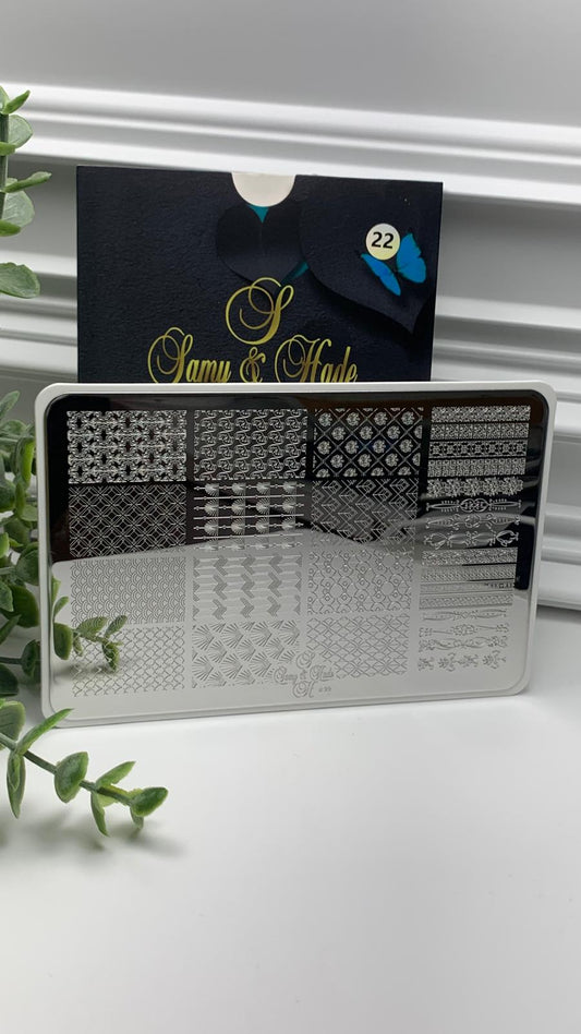 STAMPING PLATE #22