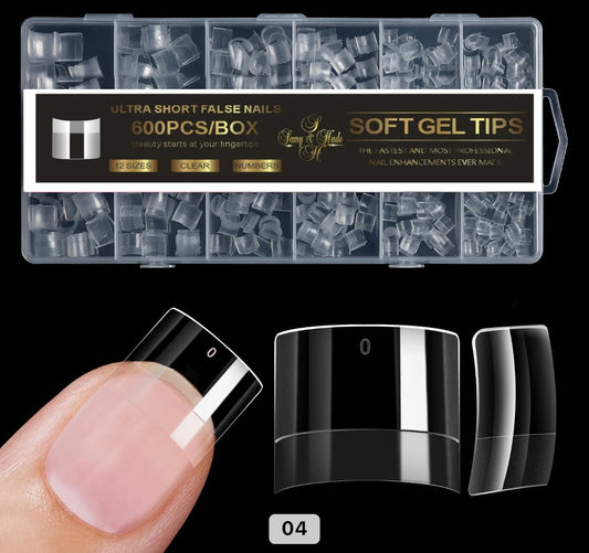 short nails tips 5 modelos
