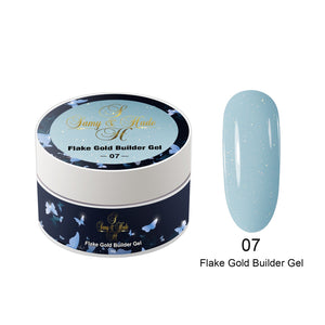 builder flakes colección gel 50g 13 colores