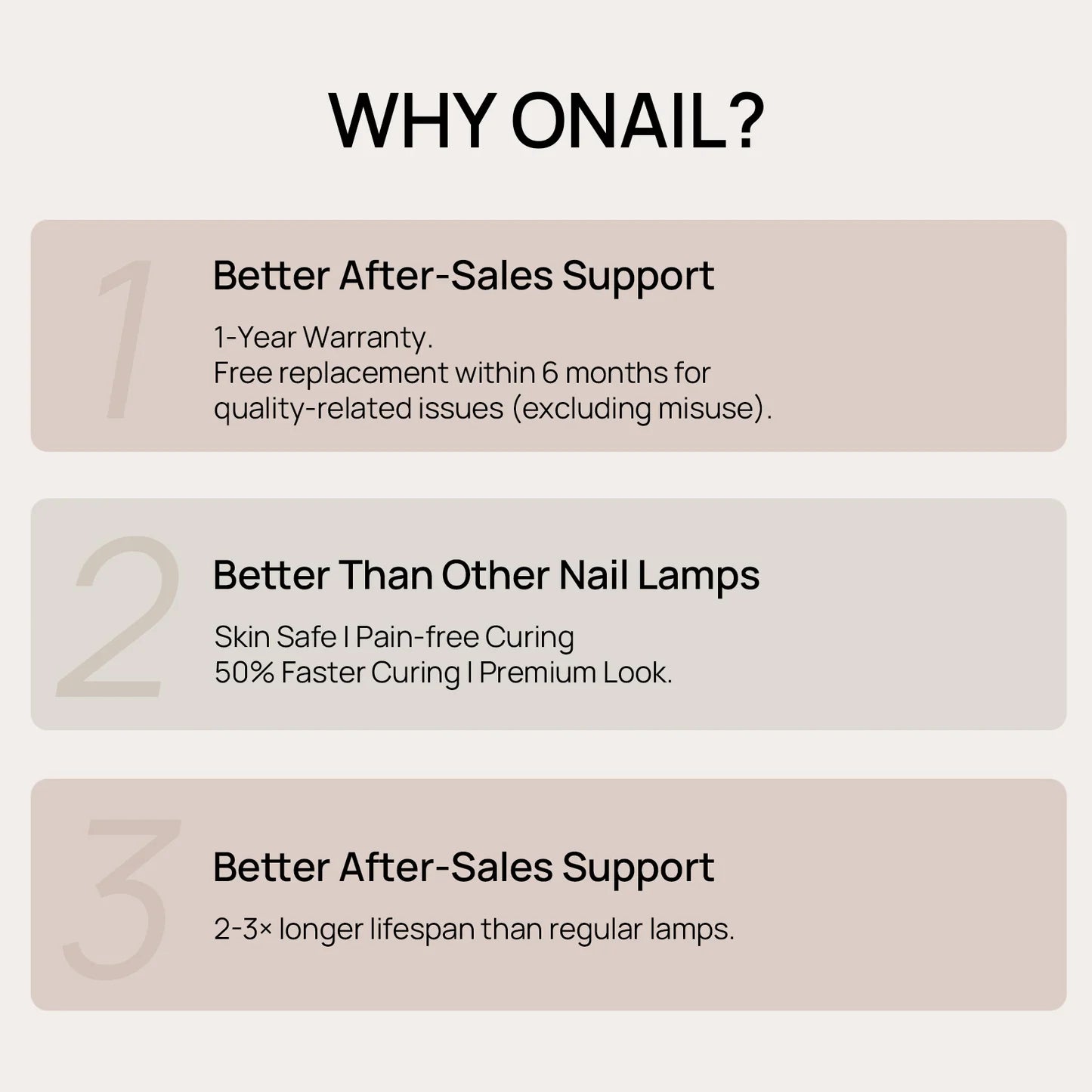 Lámpara de uñas ONAIL AI (SUNX PRO)