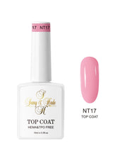 Load image into Gallery viewer, Top coat color colección 15ml  (Hema &amp; TPO FREE ) 34 colores
