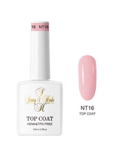 Load image into Gallery viewer, Top coat color colección 15ml  (Hema &amp; TPO FREE ) 34 colores

