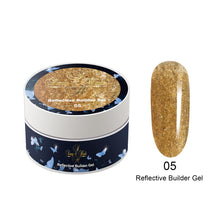 Load image into Gallery viewer, Reflective Builder Gel collection 6 colors
