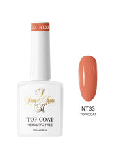 Load image into Gallery viewer, Top coat color colección 15ml  (Hema &amp; TPO FREE ) 34 colores
