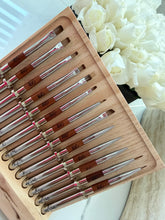 Load image into Gallery viewer, Set Luxury Nail Brush with Metal
Handle Wooden 13 piezas
