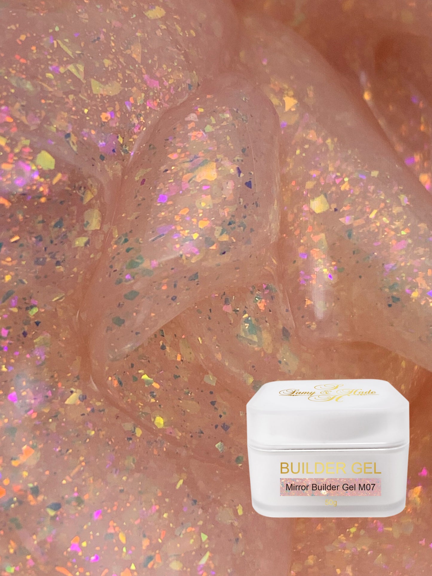 Mirror Builder Gel –(50g) 12 colores