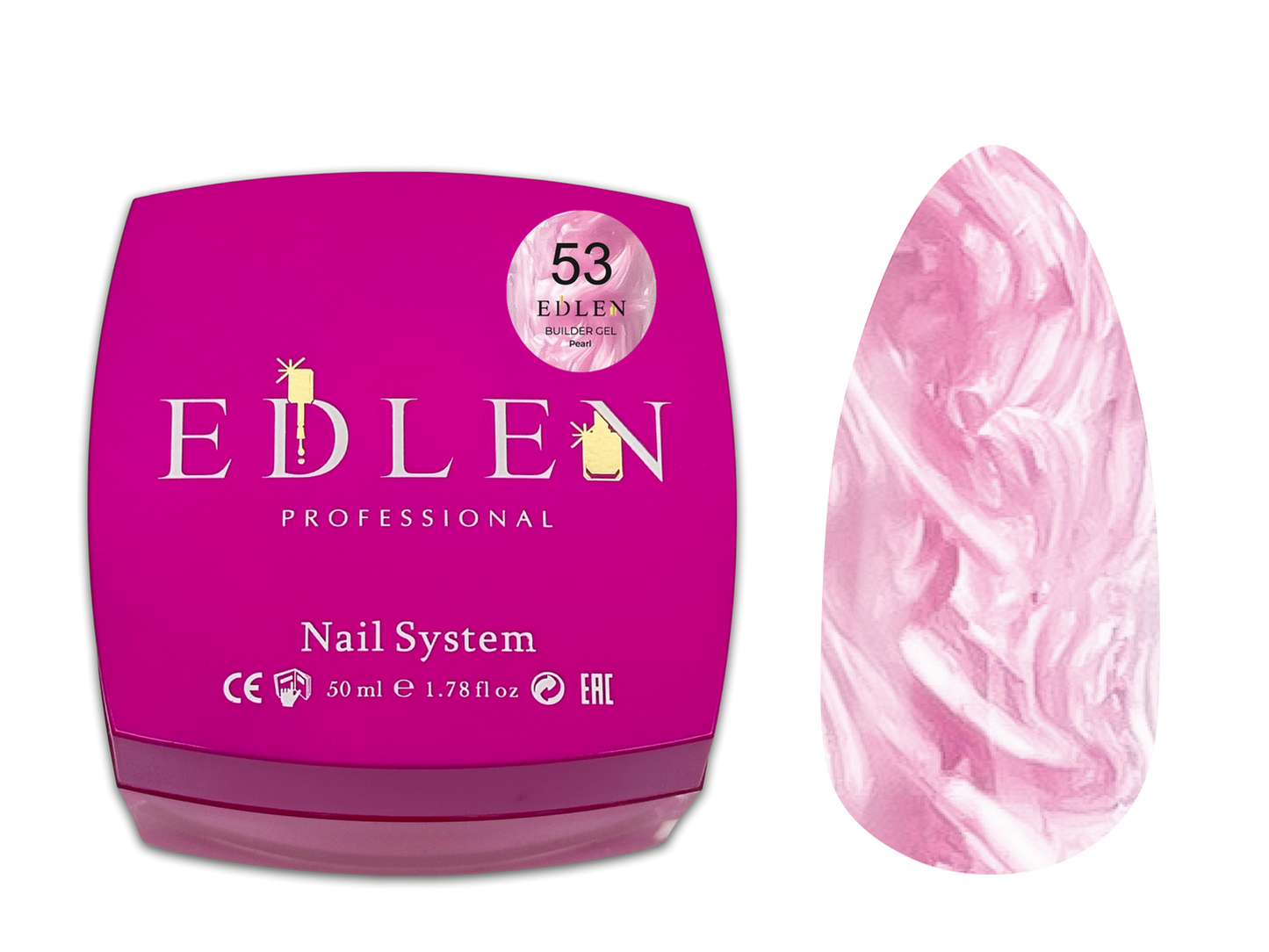 Builder gel Pearl Edlen №52 30g