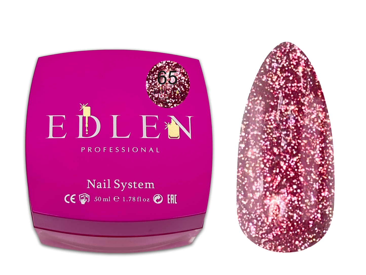 Builder gel Flash Edlen №65 30ml