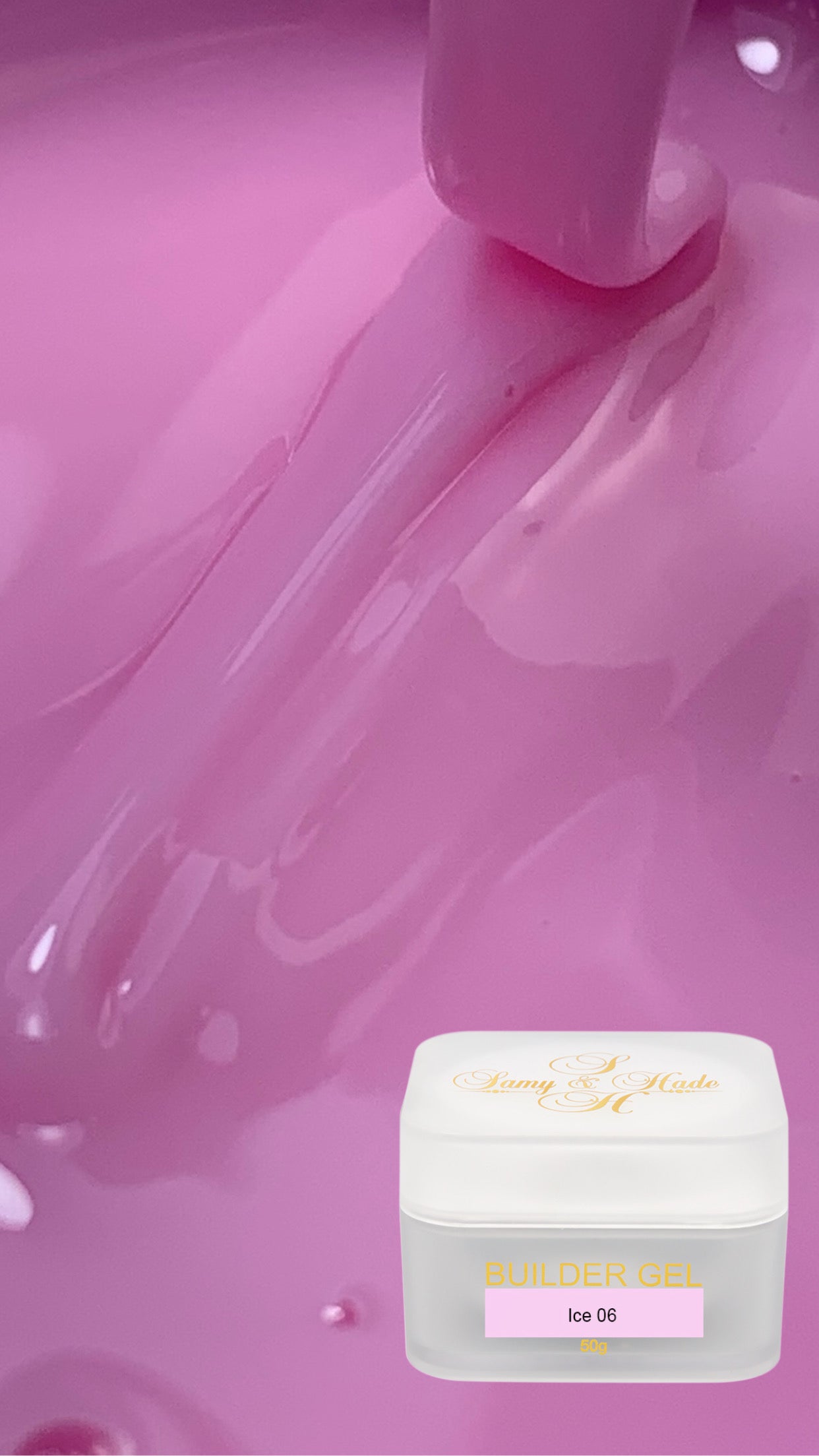 BUILDER GEL ICE COLLECTION — 50g 7 colores