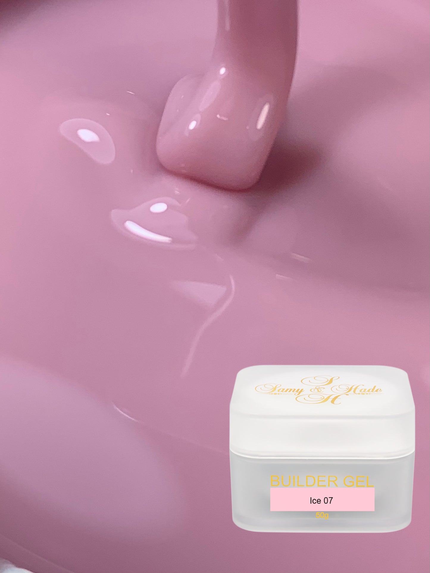 BUILDER GEL ICE COLLECTION — 50g 7 colores