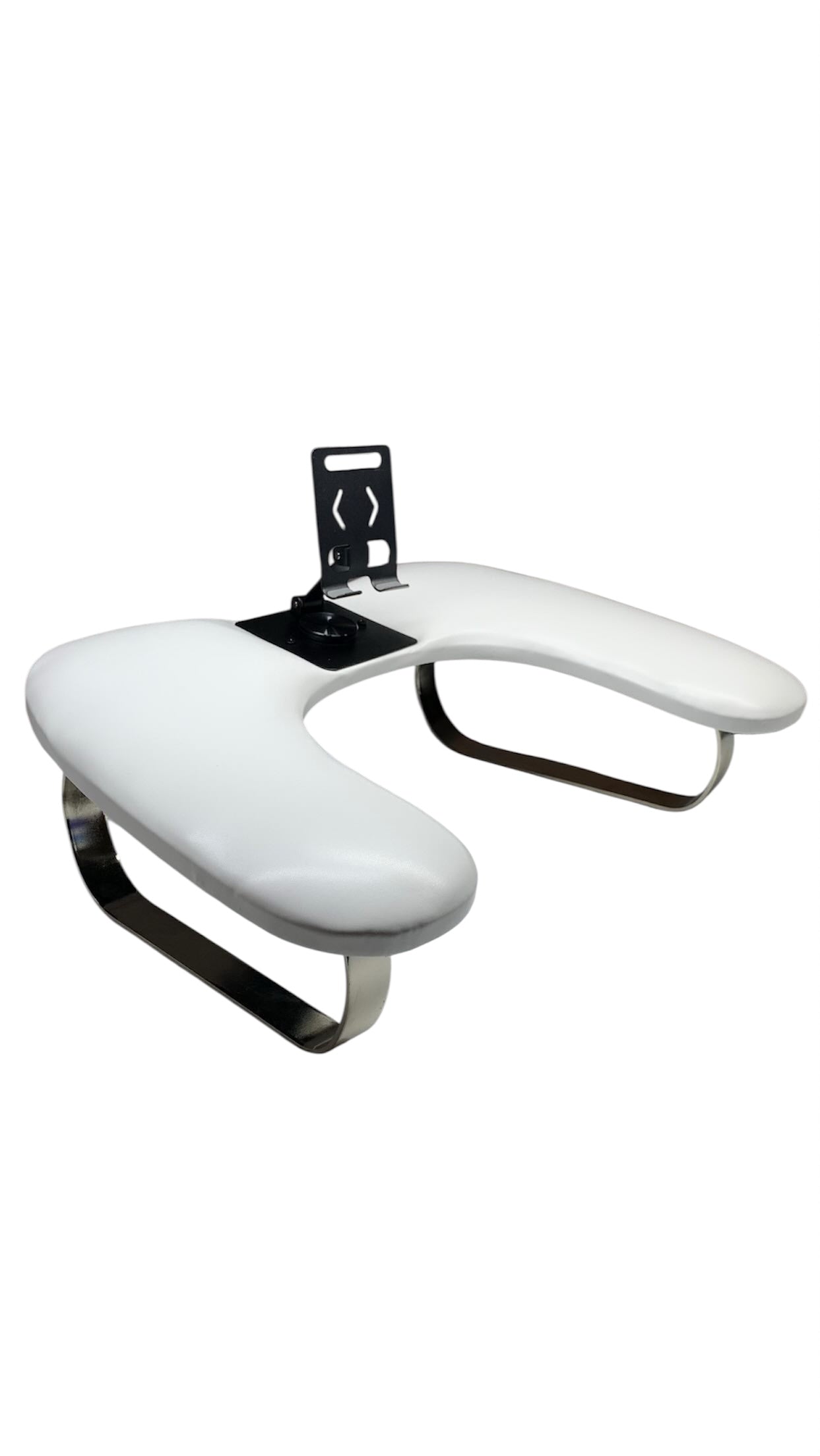 Reposabrazos con soporte de teléfono gold & silver
