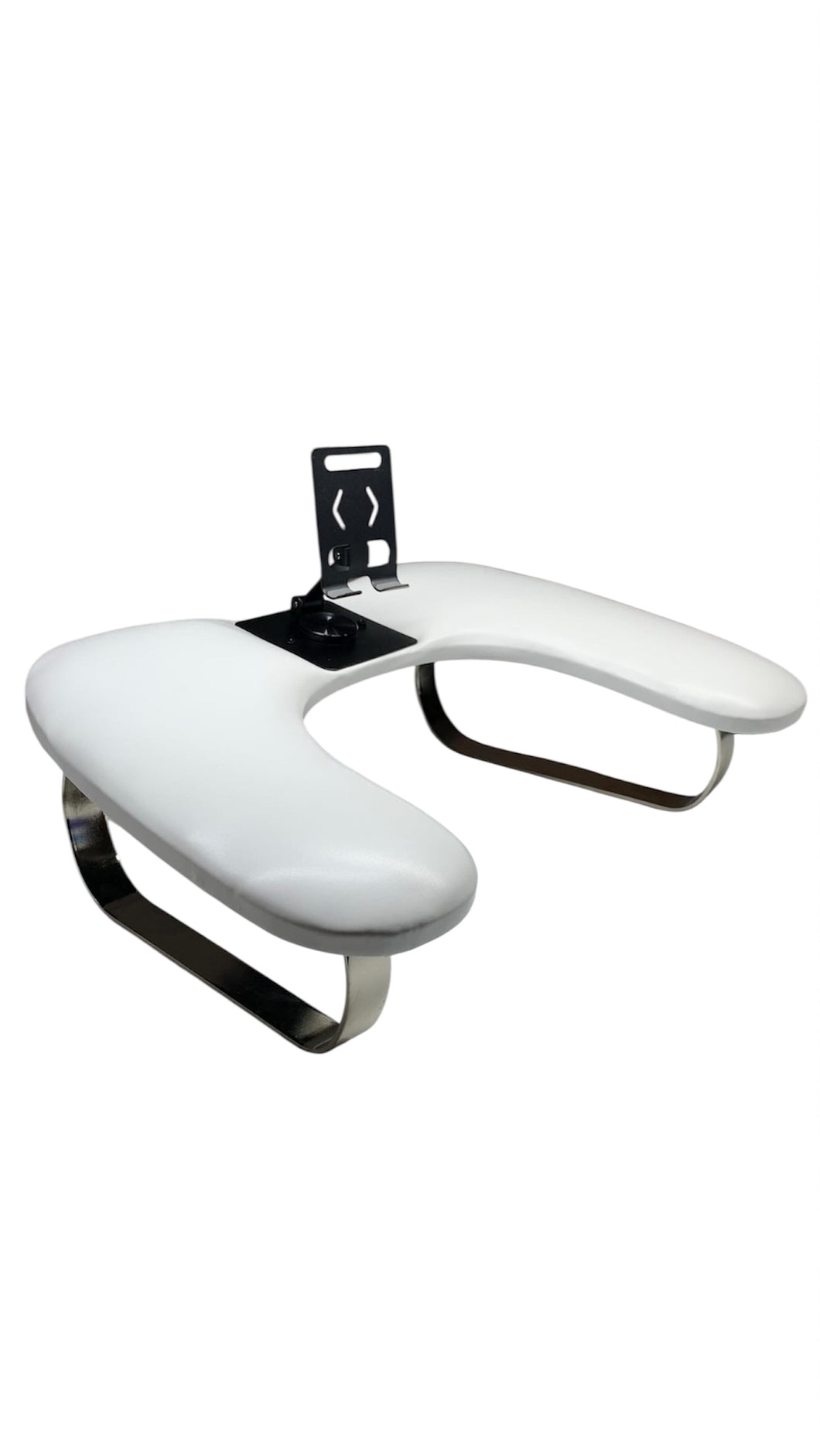 Reposabrazos con soporte de teléfono gold & silver
