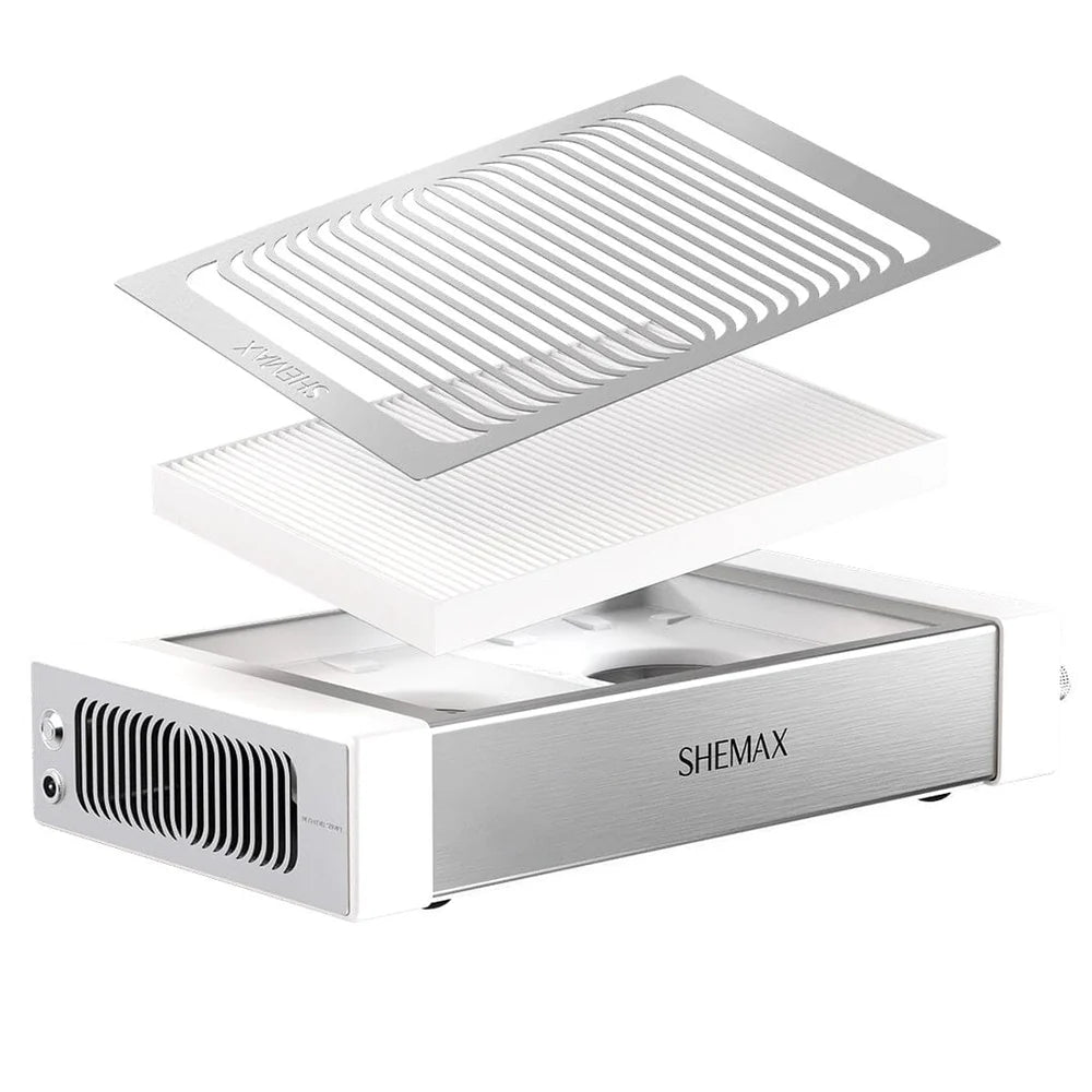 New Shemax Style Pro White — Professional manicure nail dust collector