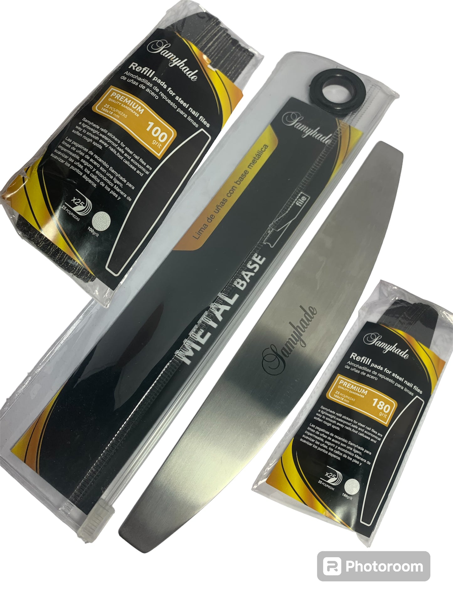 Limas con respuesto (Nail Files Pack + Refills )