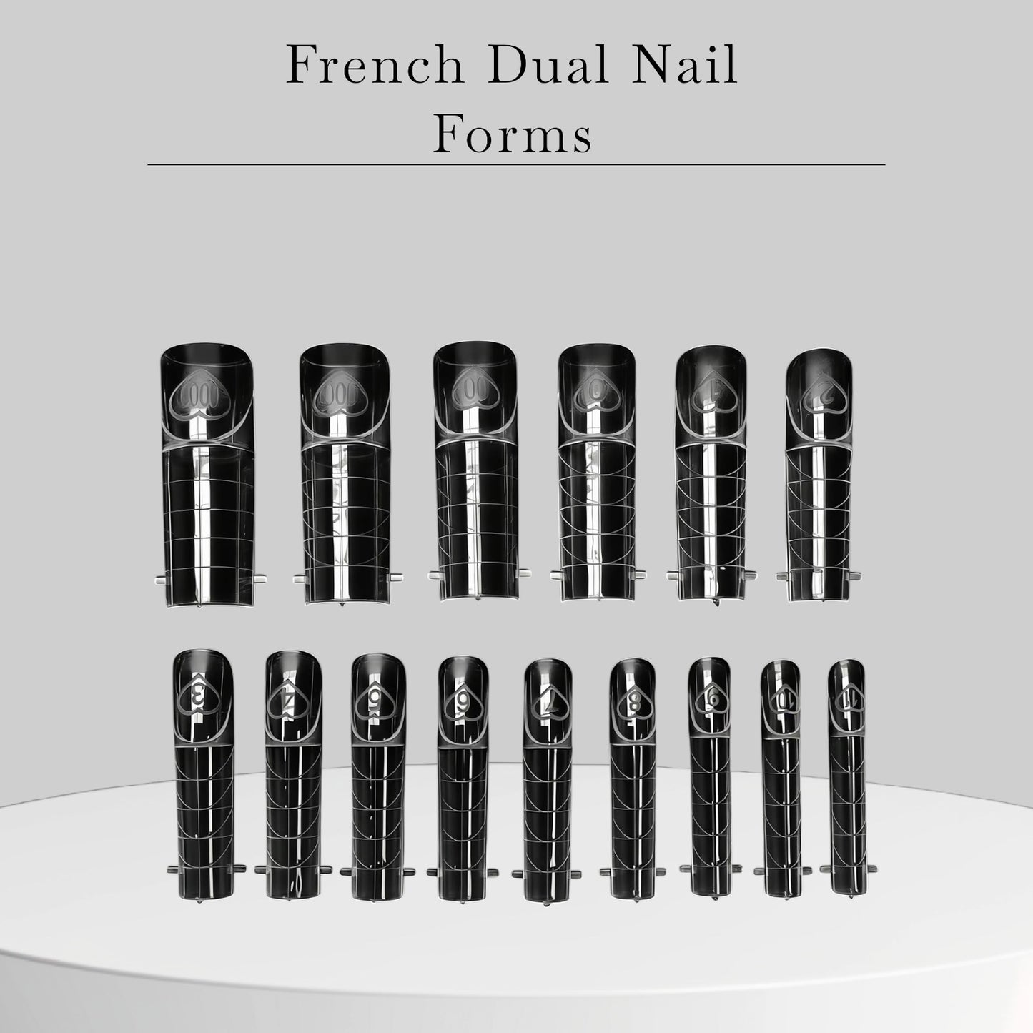 French Dual Nail Forms