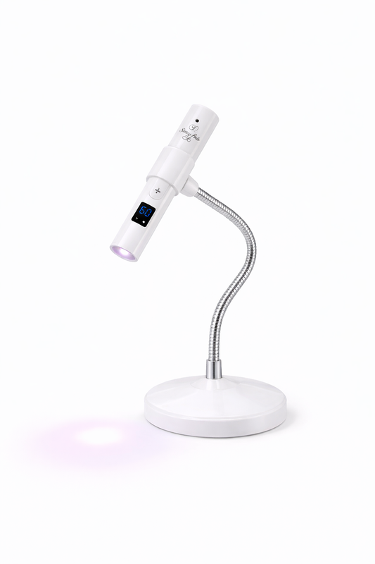 TOUCH MINI FLASH CURE LED LAMP white & black