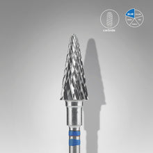 Load image into Gallery viewer, Broca De Metal Duro Para Clavos Para Zurdos Cono Azul EXPERT Diámetro De La Cabeza 6 Mm / Pieza De Trabajo 14 Mm
