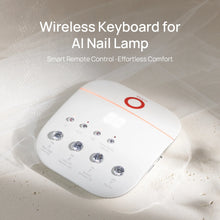 Load image into Gallery viewer, Teclado inalámbrico para lámpara de uñas AI
