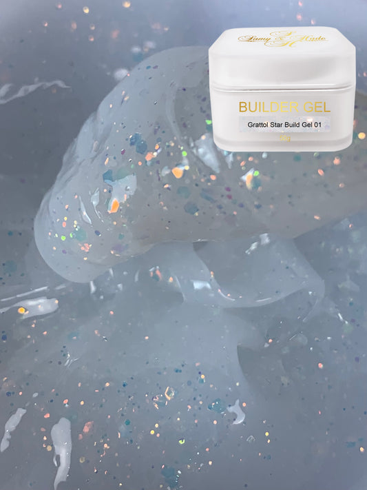 Grattol Star Build Gel 50g 4 colores