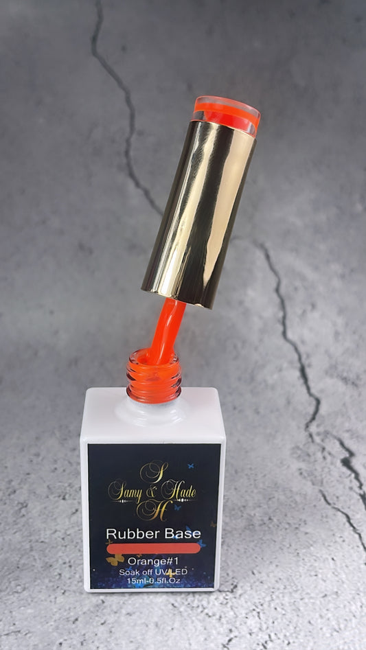 Rubber base orange #1 15ml