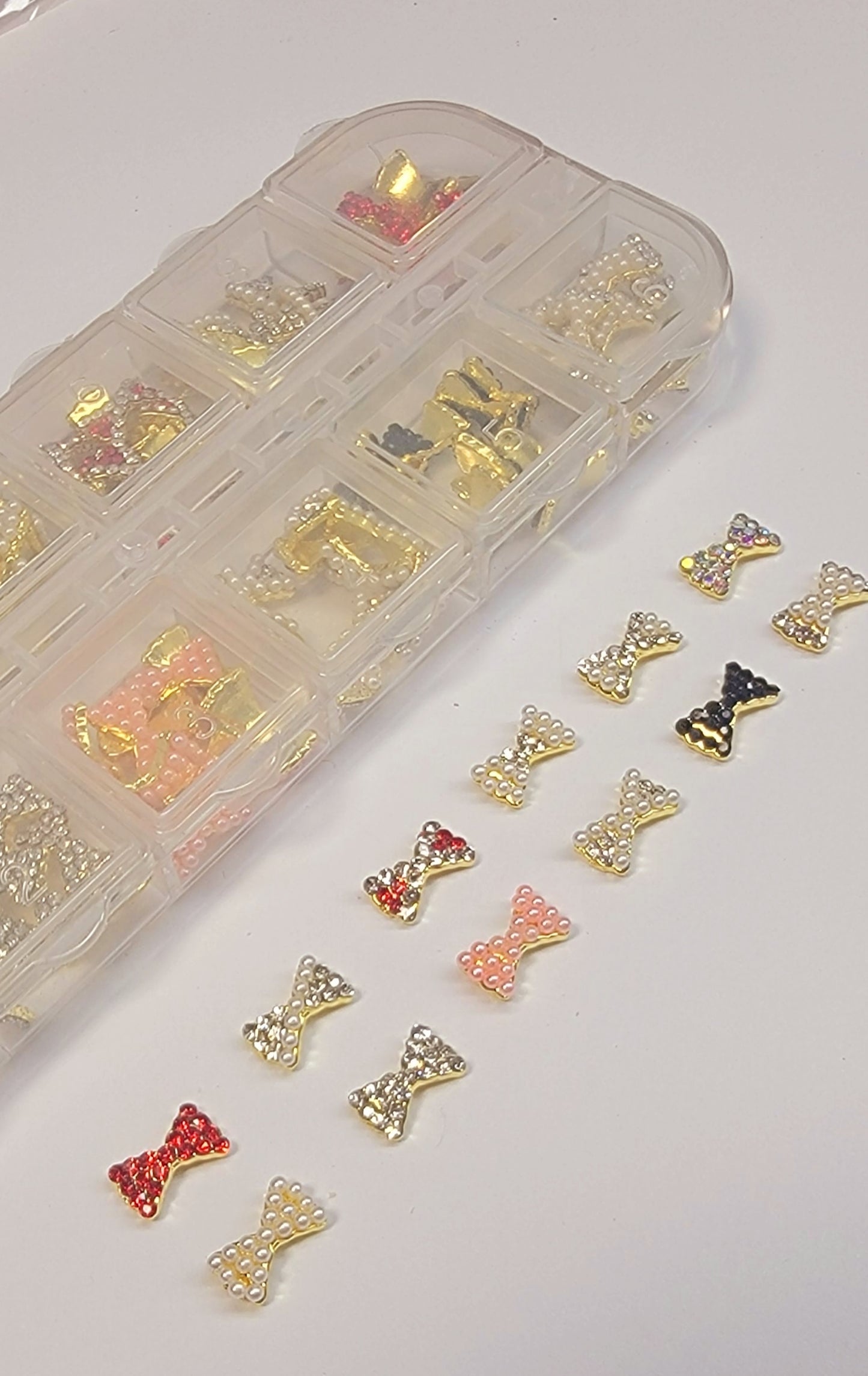 Nail Jewelry Shaped Bows