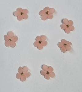 #358 Acrylic flowers 3d 1pieza
