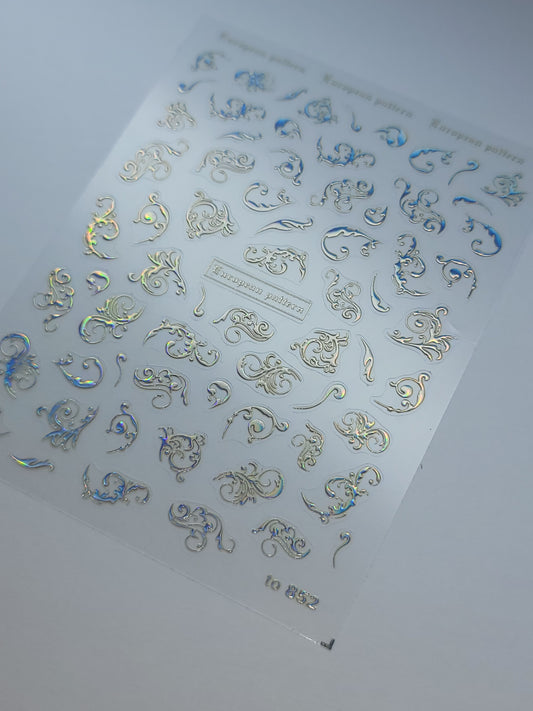 Sticker metallic