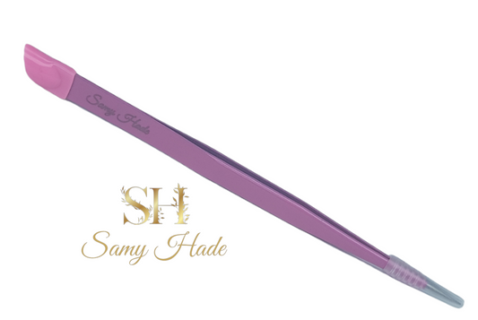 multinational tweezers pink