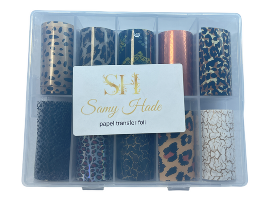 Papel transfer Foil animal