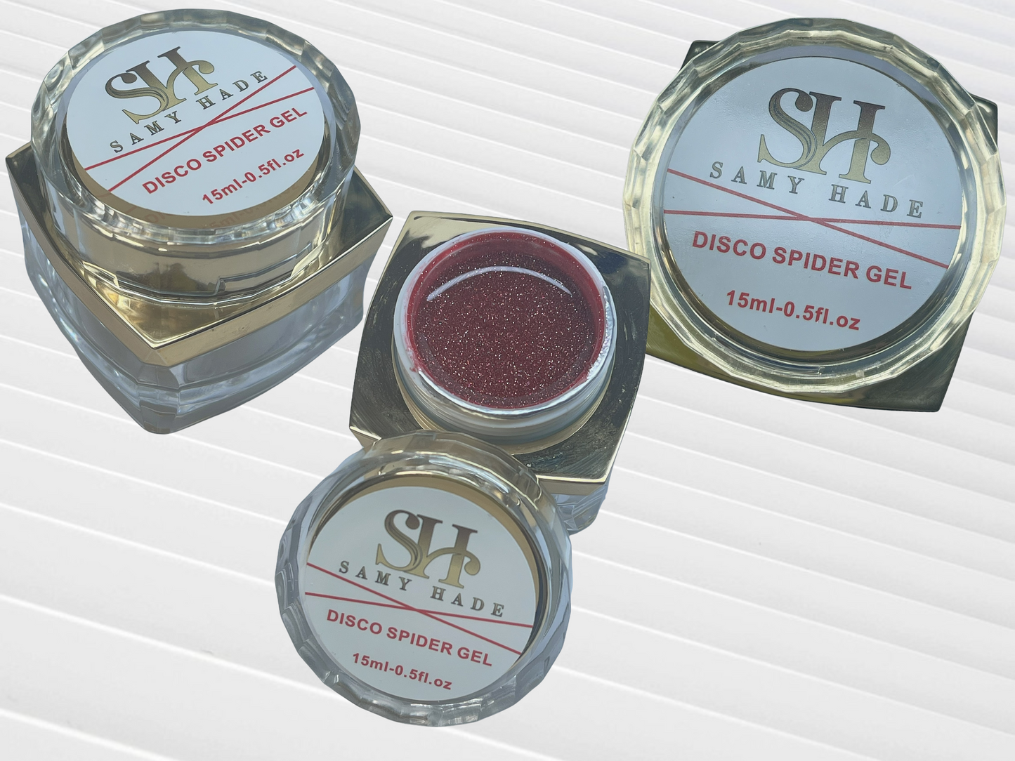 Disco spider gel red